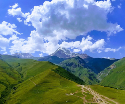 Гора Казбек