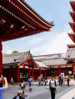 Онлайн-прогулка по одному из старейших районов Токио