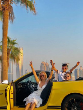 По Дубаю на кабриолете