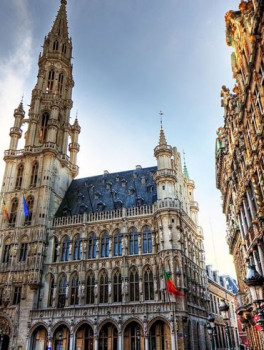 Авто-пешеходная прогулка по Брюсселю