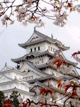 Замок Химэдзи и город Кобе